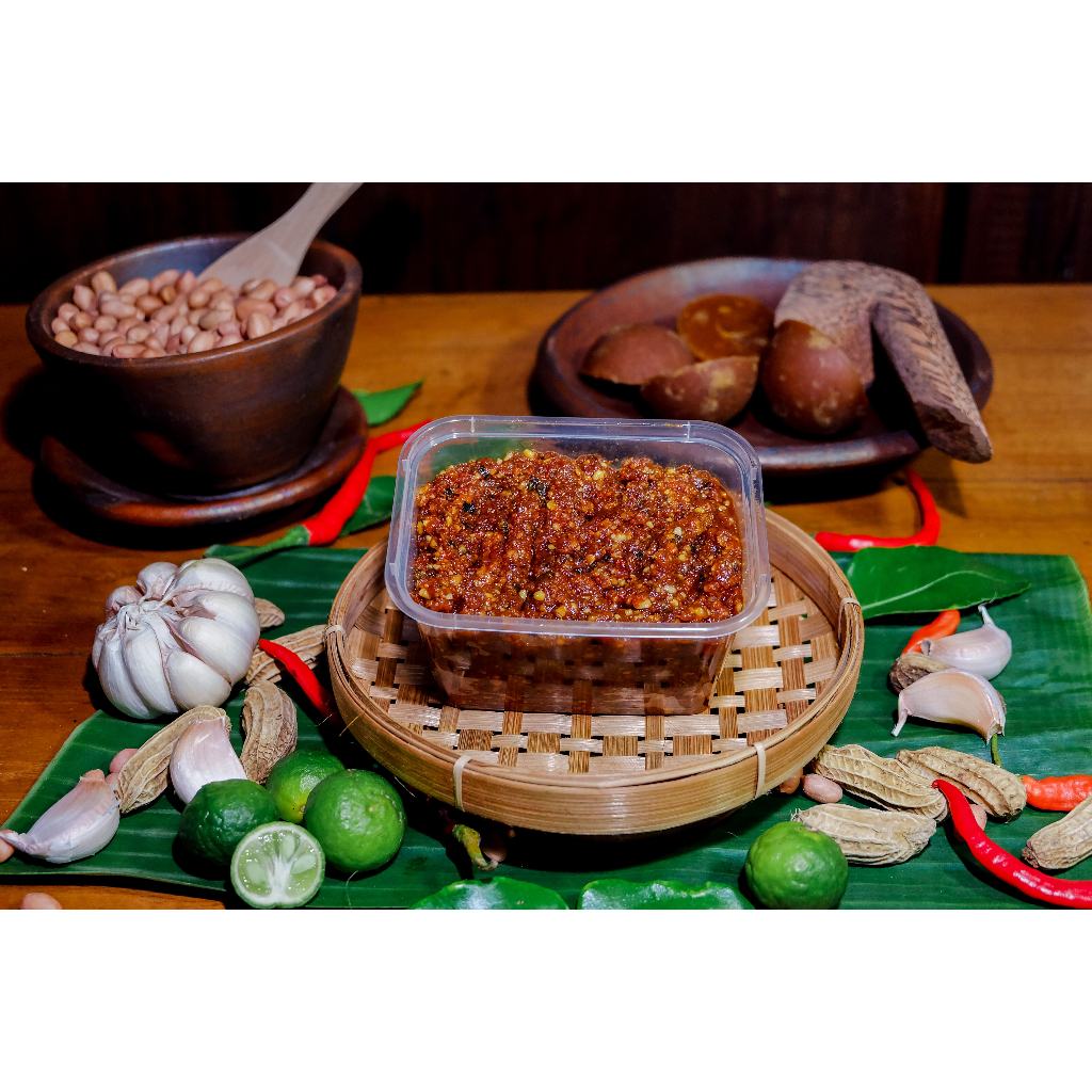 

Sambel Pecel Barra khas Madiun 500 Gram pedas gurih