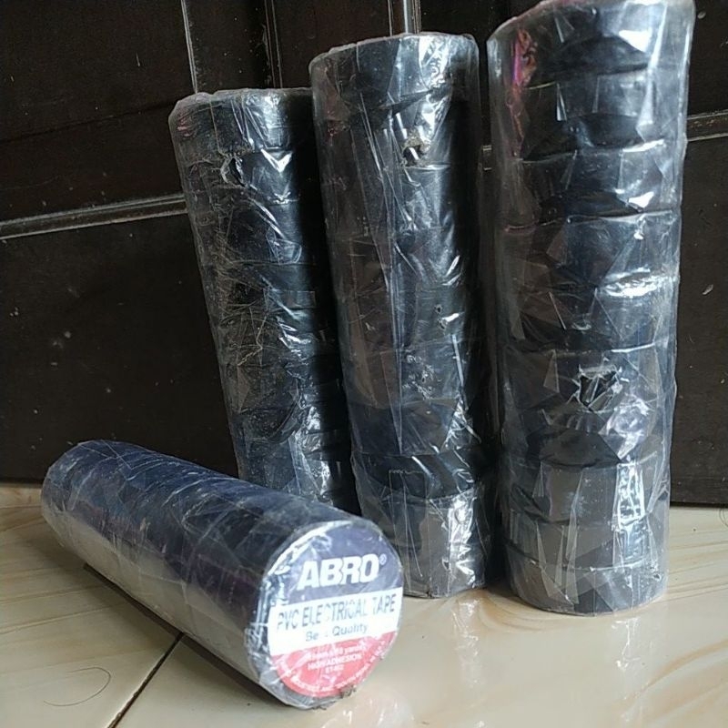 

selotip hitam/isolasi hitam/solasi/pvc tape ABRO