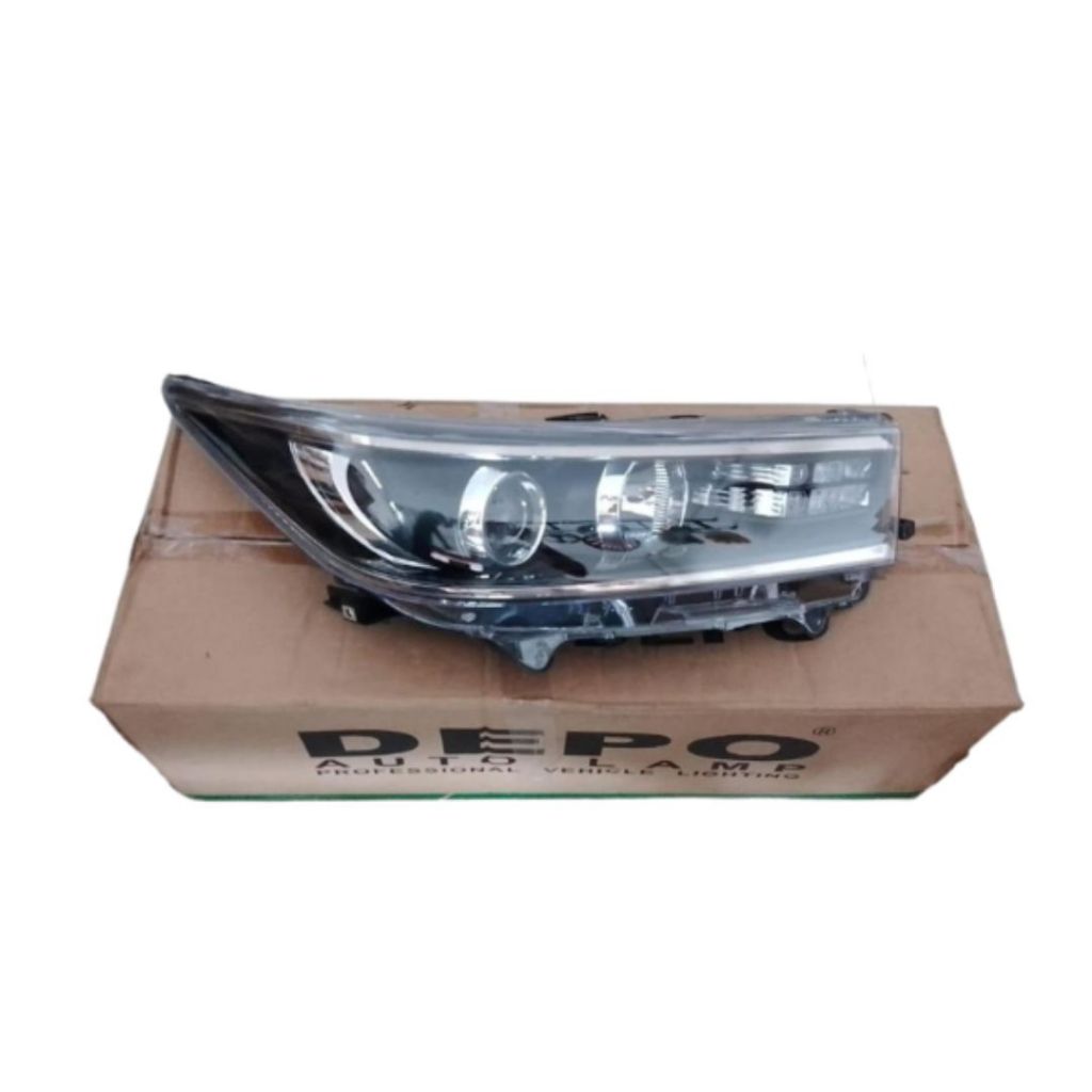 DEPO HEADLAMP LAMPU DEPAN INNOVA REBORN TYPE V 16-ON LED