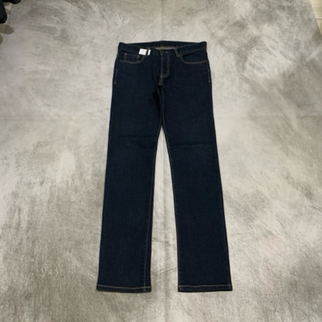 BASIC RAW DENIM JEANS  (Slim Straight) Code : H33