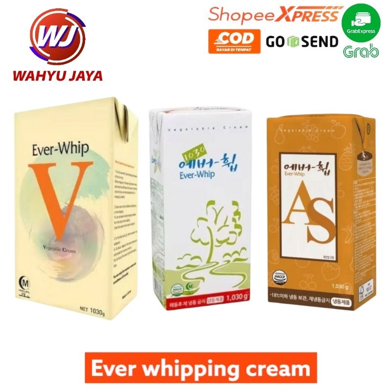 

Ever whipping cream 1liter