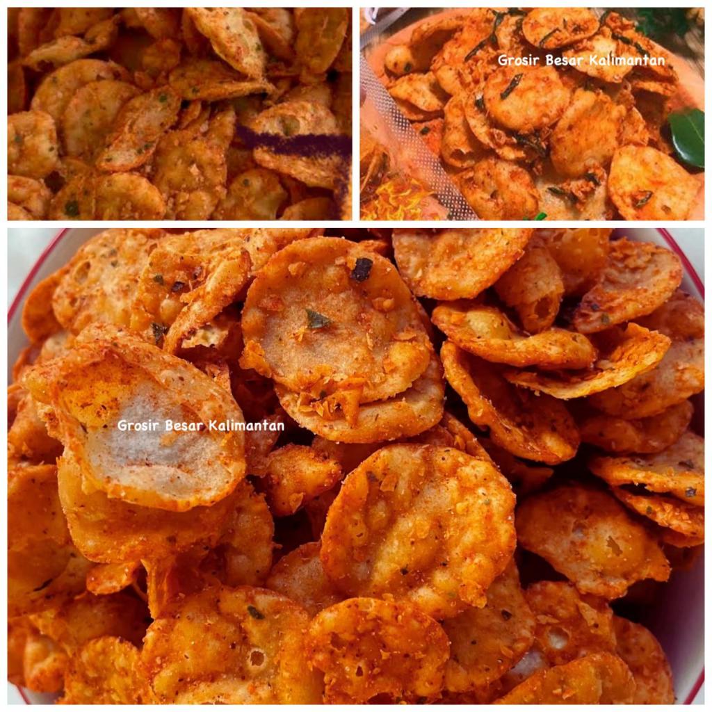 

COD 250 GRAM KRIPIK CIRENG GORENG PEDAS KERIPIK ACI GORENG