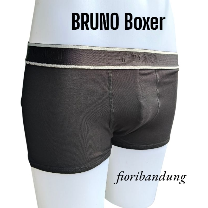 FIORI Boxer BRUNO BLACK | Celana Boxer Celana Dalam Pria
