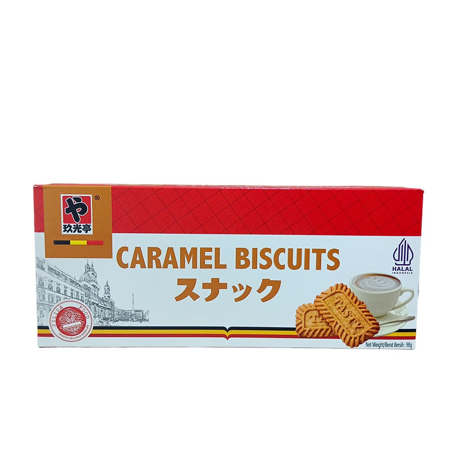 

JILIDA FOOD CARAMEL BISCUITS 98 G