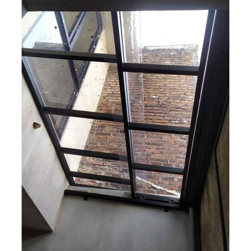 Kanopi Sliding Hollow Galvanis Atap Solarflat