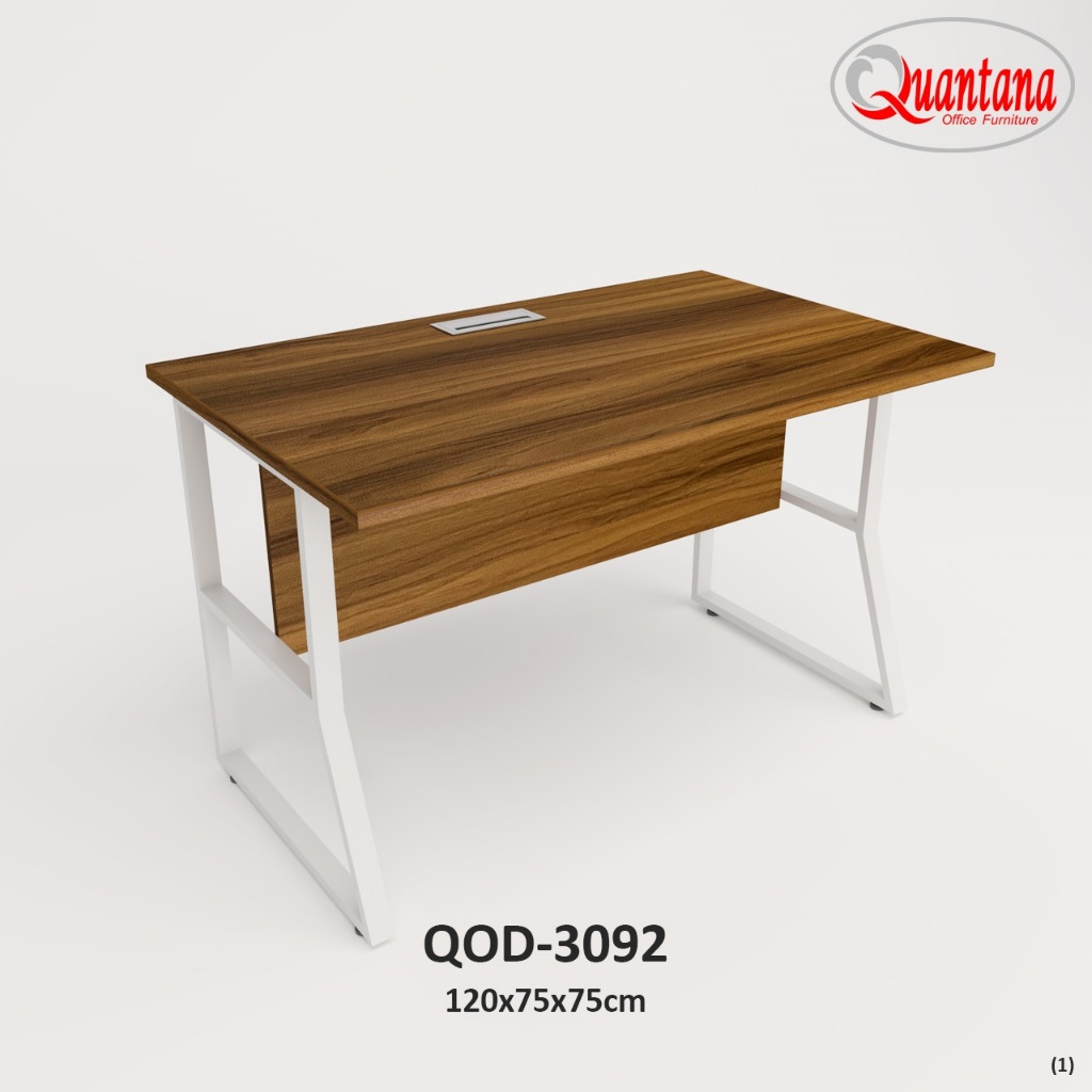 Meja Kantor Meja Kerja QUANTANA 120x75x75 cm QOD 3092 Molek Furniture