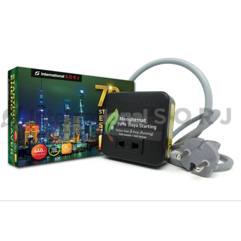 SORJ PENGHEMAT Listrik Auto start International SORJ PENGHEMAT LISTRIK INTERNATIONAL SORJ 2A/AUTOSTA