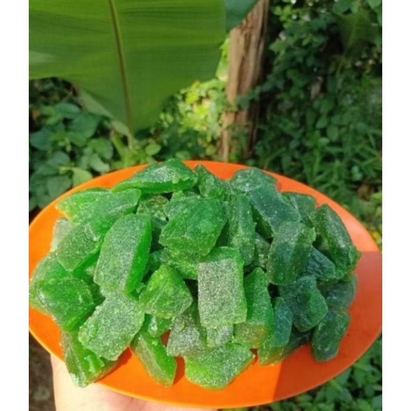 

[ANS] Manisan Kering Kalua Kulit Jeruk Berat 500gr Rasa Pandan
