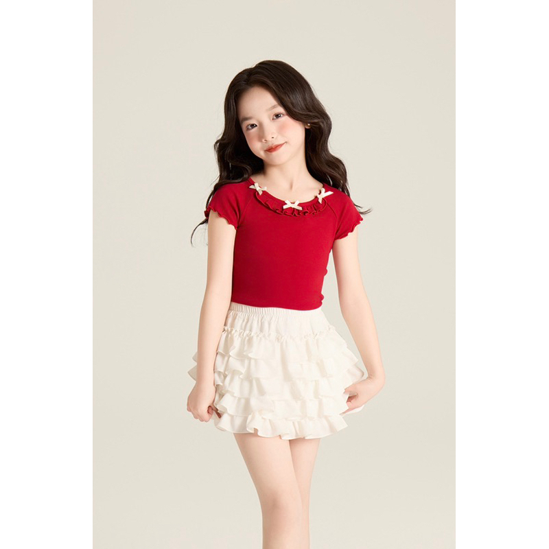 premium rok anak perempuan/ korean style rok skirt anak/ rok celana anak/ rok ruffle anak/ rok celan