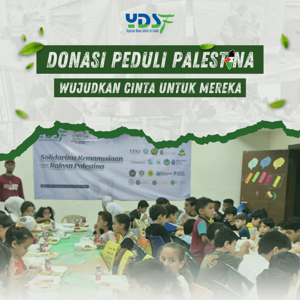 YDSF Donasi Peduli Palestina, Wujudkan Cinta untuk Mereka