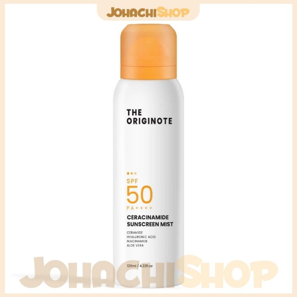 The Originote Ceracinamide Sunscreen Mist SPF 50 PA++++ - UV Protector Sunscreen Spray Face Sun Mist