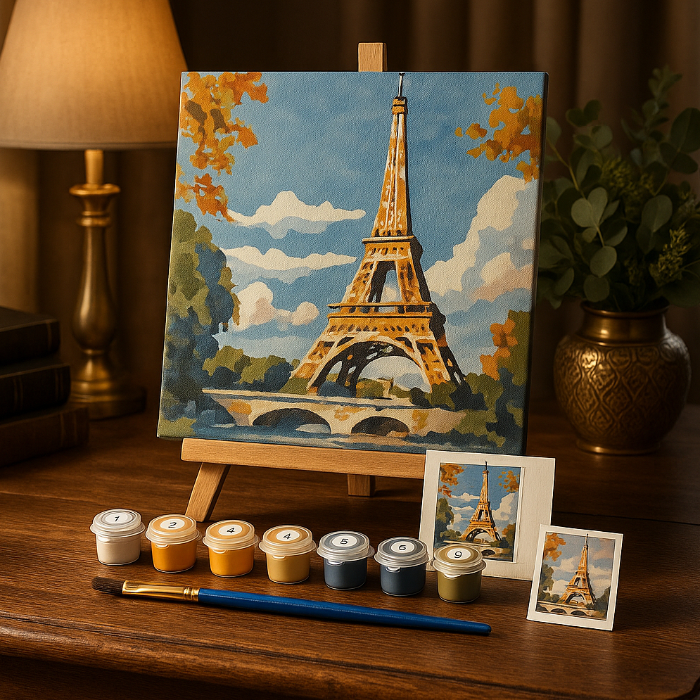 

SFO - DIY Paint By Numbers Kit 1 Set - Paris H