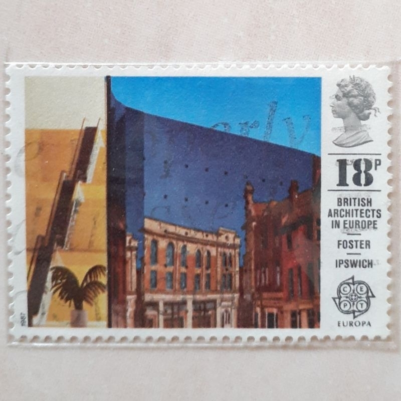 

Perangko Inggris Britania Raya & Irlandia Utara Europa (C.E.P.T.) 1987 - Modern Architecture (C.E.P.T.- Willis Faber and Dumas Building, Ipswich) Tahun 1987