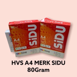 

Kertas HVS A4 Merk Sidu 80GSM