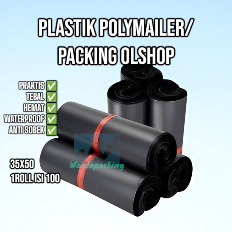 

Plastik Bungkus Olshop Polymailer 35x50 Ekonomis