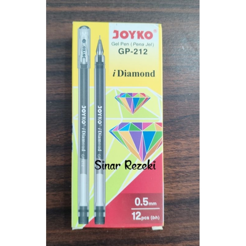 

1 buah!!GP-212!pena gel joyko diamond/pulpen gel diamond/gel pen diamond joyko gp212