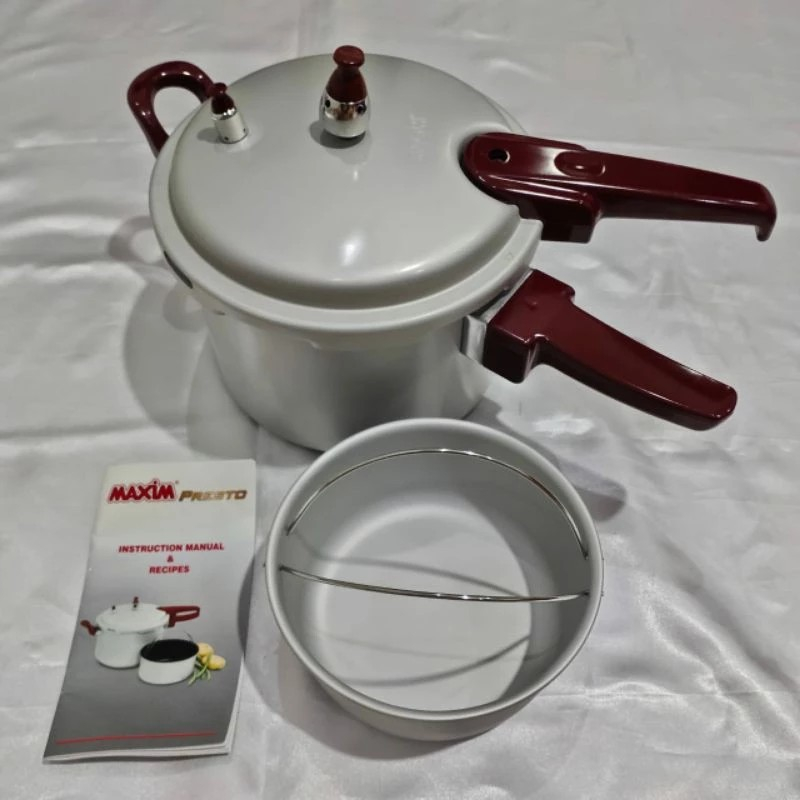 PRESTO MAXIM 4 LITER panci presto maxim 4 liter presto serbaguna panci kukusan panci ngukus