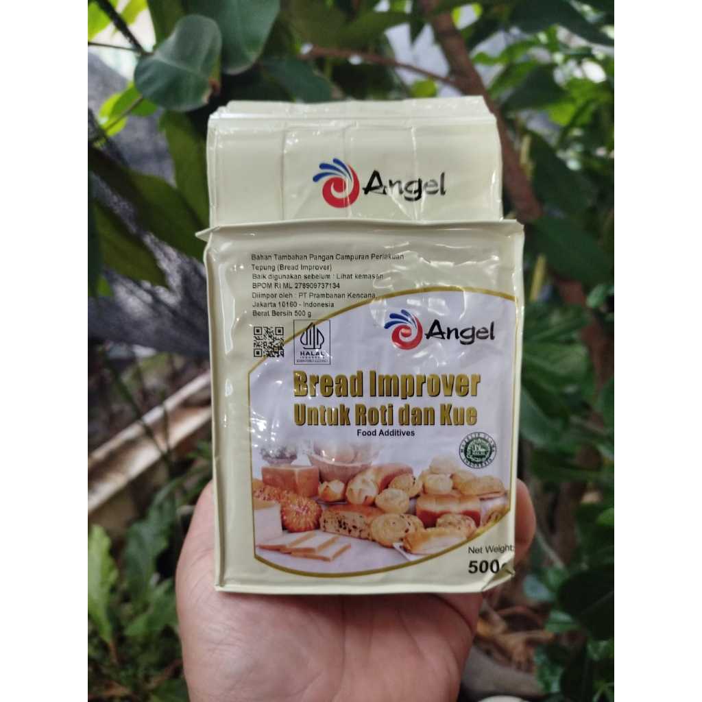 

Angel Bread Improver 500 gram I Pengempuk Untuk Roti dan Kue Halal MUI