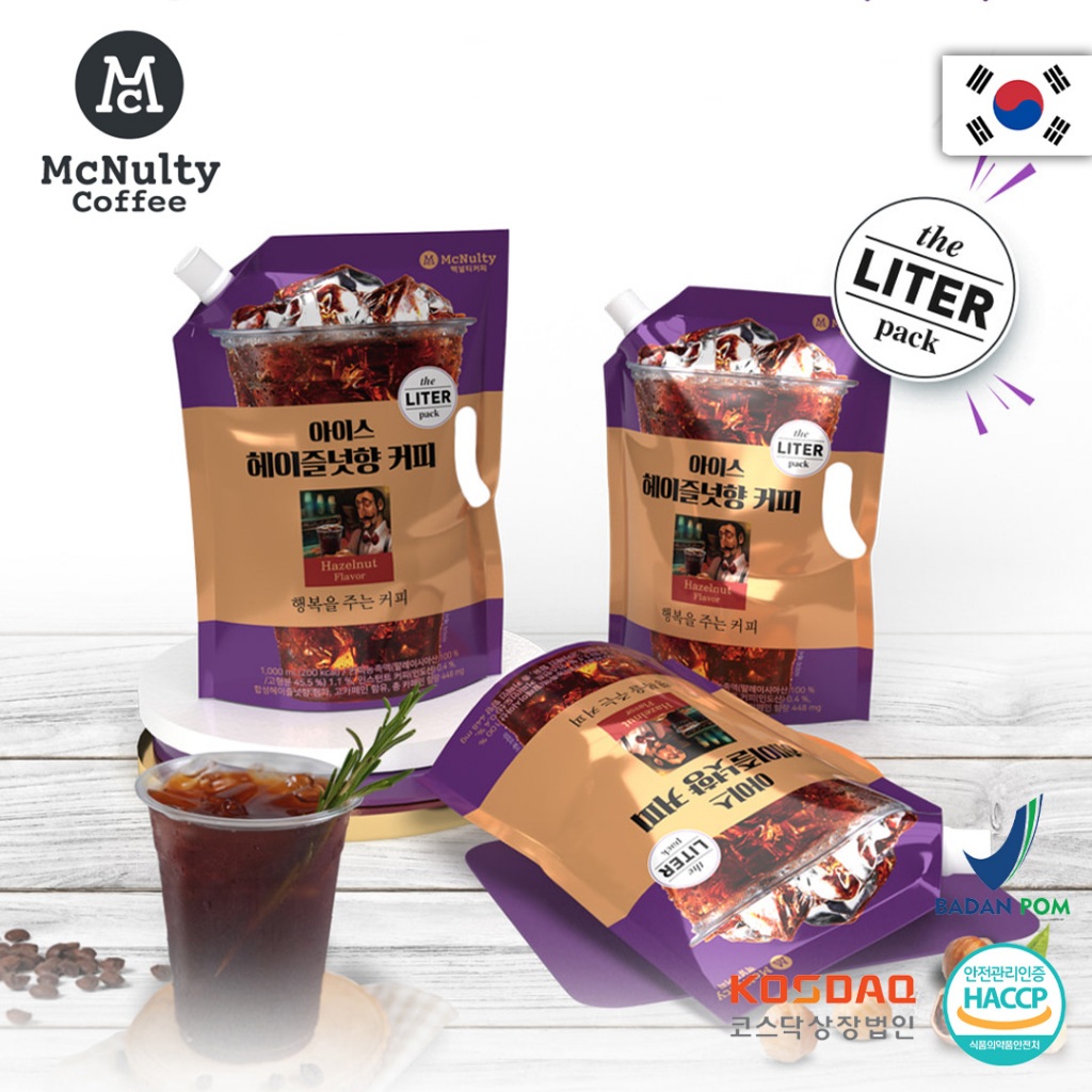 

Mcnulty Coffee Ice Americano Hazelnut (HARGA 1 PCS)