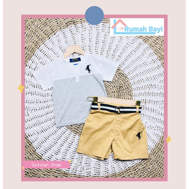 Setelan Anak Laki Laki PL RALPH LAUREN SHP163