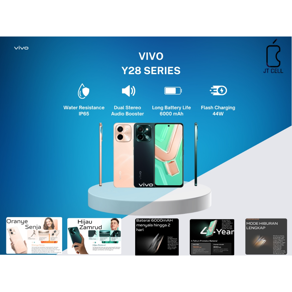 VIVO Y28 SERIES RAM 6 DAN RAM 8