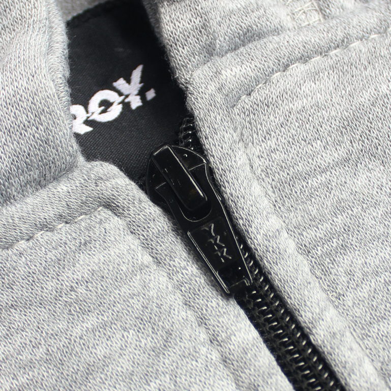 Troy Company Hoodie Zipper Grey Misty Arrow Wolf - Hoodie Zipper Hoodie Abu Misty ZHD 2844