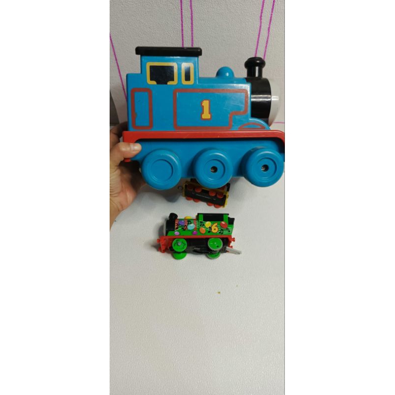 mainan kereta thomas ori jumbo besar keren cakep