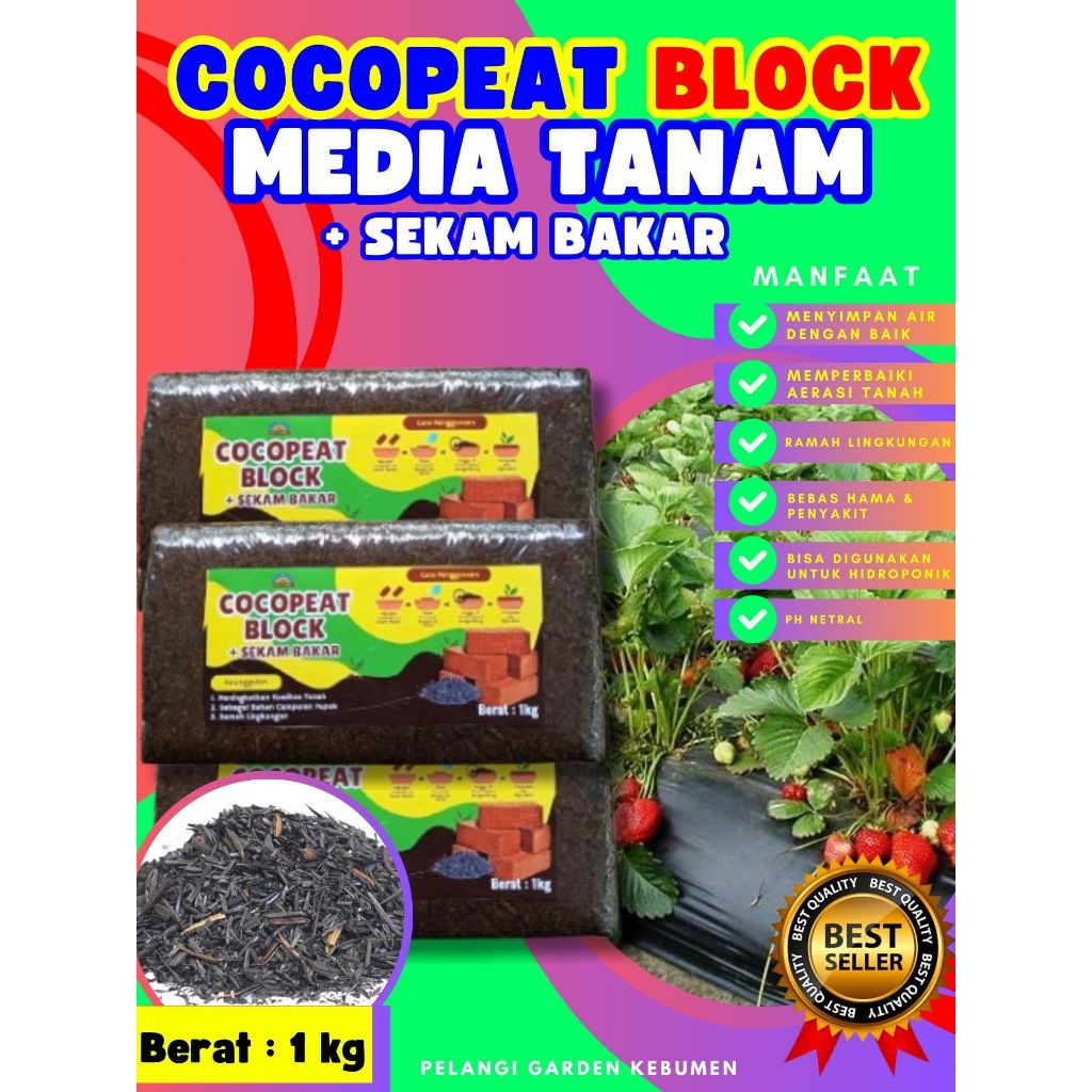 SOLUSI AMPUH  Cocopeat Halus, Cocopeat Hidroponik