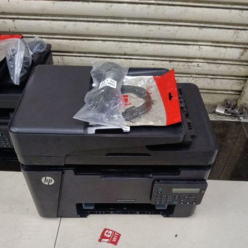 Printer hp LaserJet pro mfp m127 fn hp laserjet mesin fotocopy A4/f4 siap pakai mulus termasuk toner