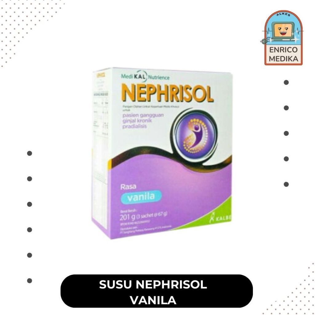 

KALBE NEPRISHOL 201gr - Susu Nutrisi Rendah Protein Ginjal