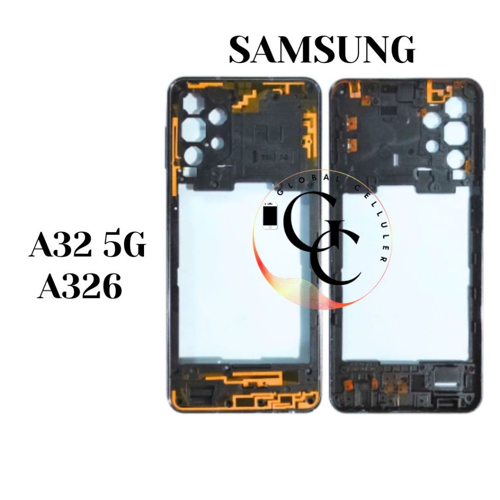 Bezel Samsung A32 5G A326 Original (Tulang Samping penutup mesin)