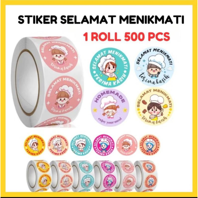 

STICKER LOGO 500PCS