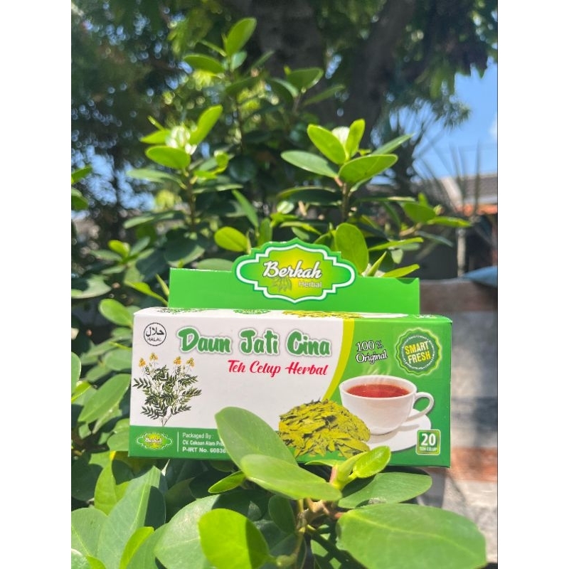 

(PBOM)Teh celup pelangsing tubuh DAUN JATI CINA