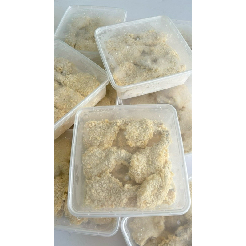 

udang tempura kipas homemade