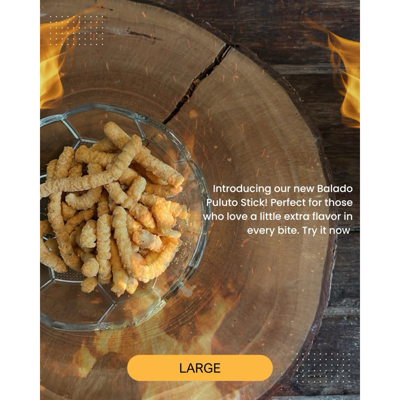 

STIK KETAN RASA BALADO | LARGE (IN JAR) | CAMILAN KHAS PONTIANAK