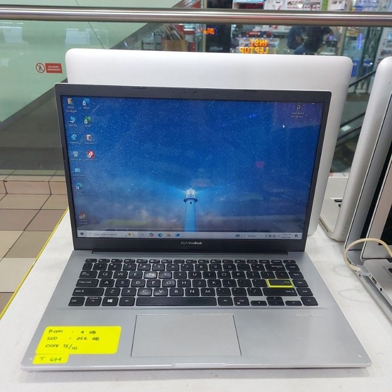 Laptop asus vivobook X413J core i3 1005G1 ram 4GB ssd 256GB 667