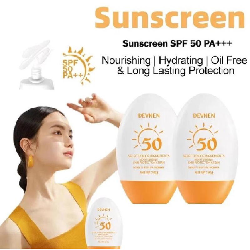 Sunscreen Sunblock DEVNEN SPF 50 PA+++