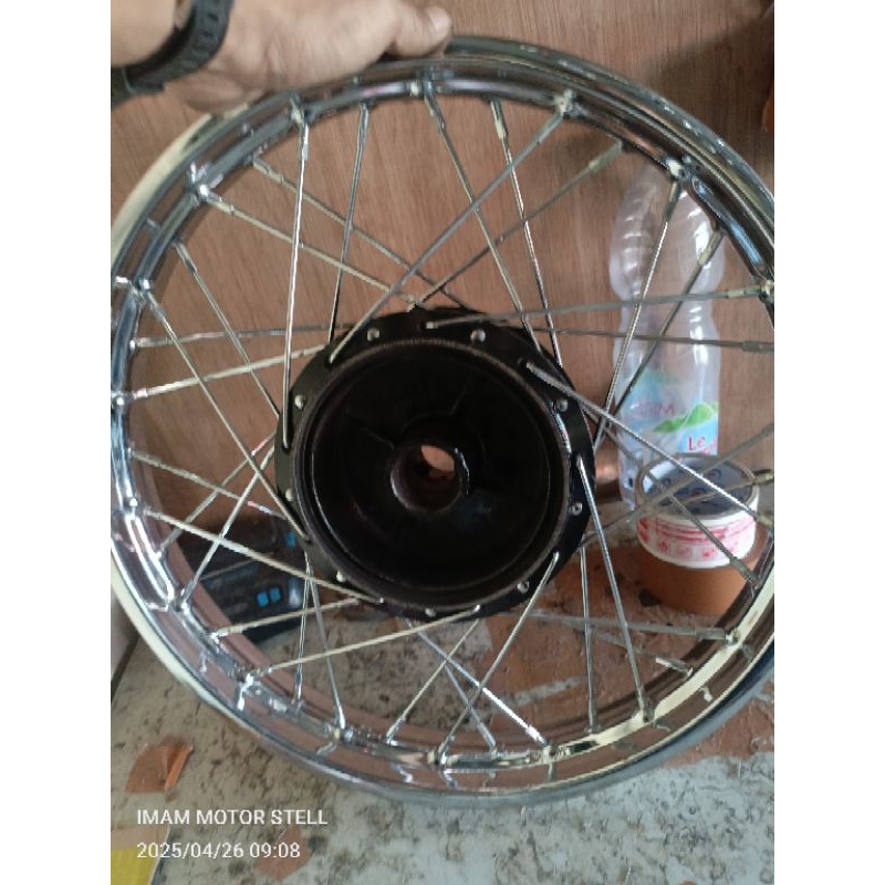 velg ring 16 lebar 160 semua motor BELAKANG siap pasang plk ori DID baru trombol ori copotan