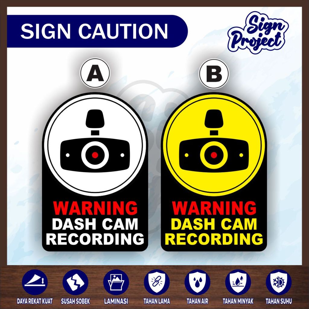 

Sticker Cutting CCTV Mobil / DASH CAM RECORDING/sticker mobil cctv in car camera recording