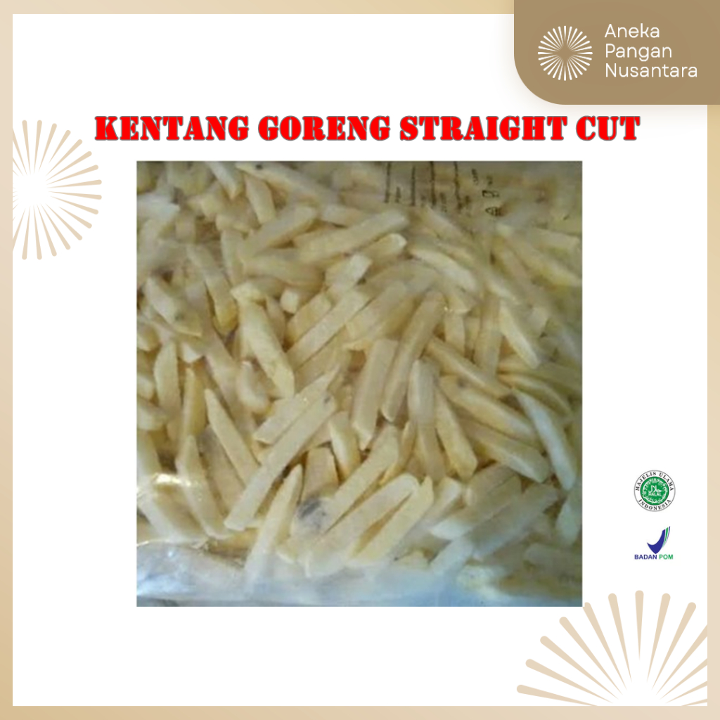 

kentang goreng straight cut - 500 gram
