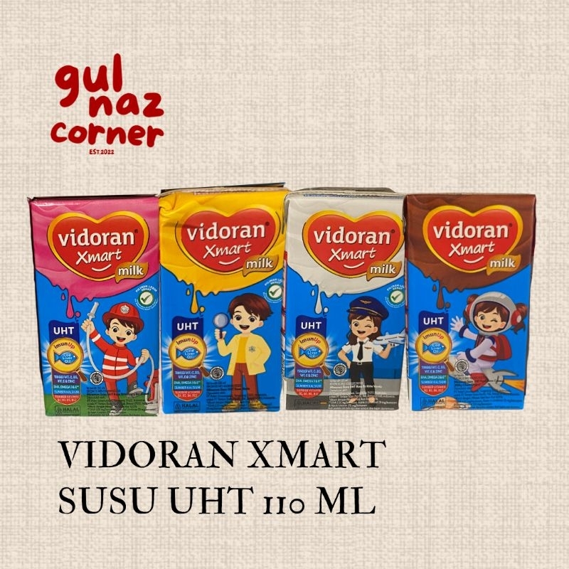 

VIDORAN XMART MILK KIDS 115 ML | SUSU UHT ANAK MINI