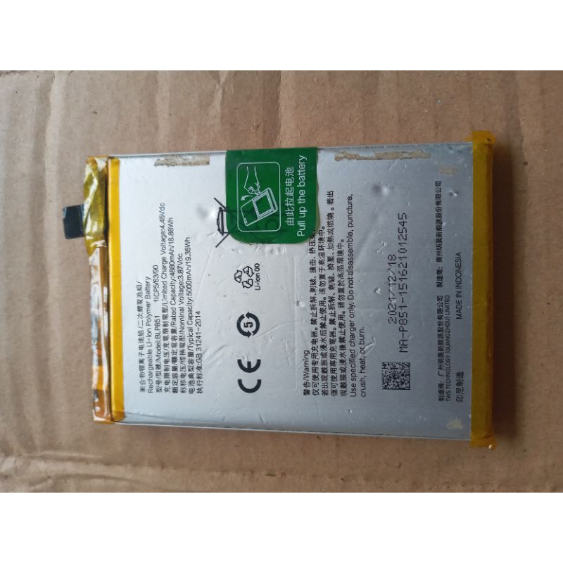 Batre Hp OPPO A74/A95 Blp851 Original