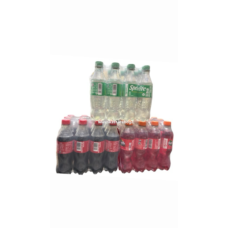 

Perpak Fanta Sprite Coca Cola 390 ML Isi 12 Botol