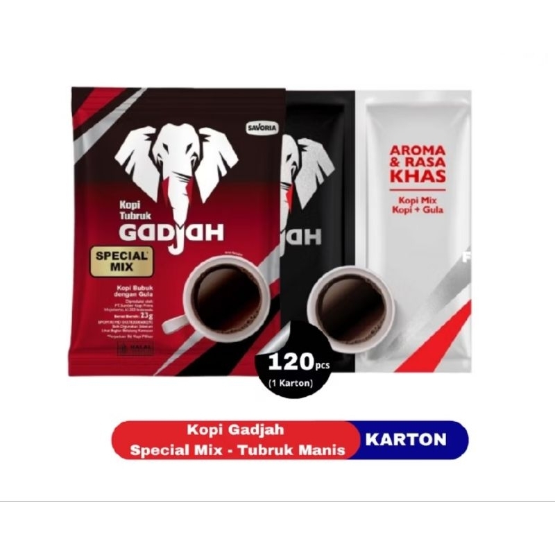 

KOPI GADJAH RENCENG DUS (12X10X23g)