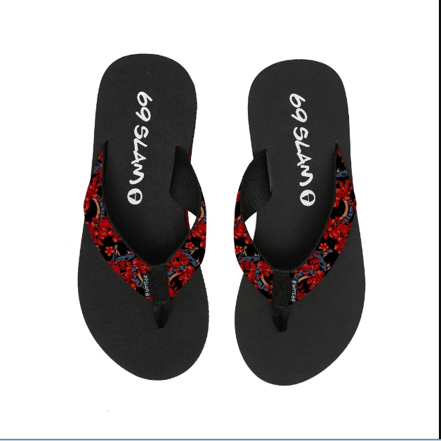 69SLAM Sandal Pria Full Motif - MEN BLOSSOMING SNAKE RYAN SANDALS | ARSBSK-AT