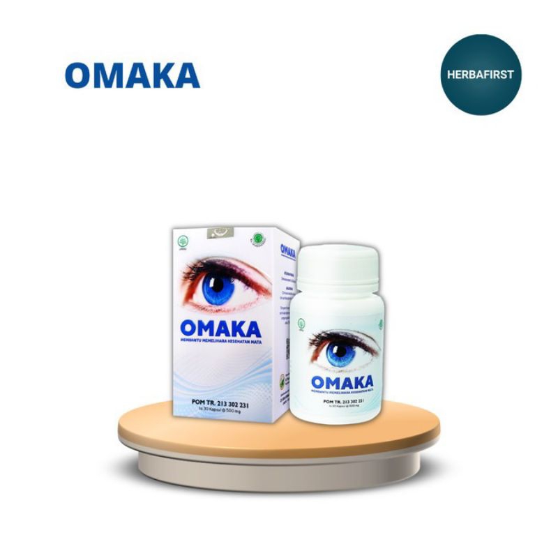 OMAKA UNTUK KESEHATAN MATA ISI 30 KAPSUL BPOM ORIGINAL