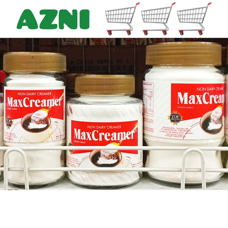 

Max Creamer / Krimer Botol Kaca 200gr/ 280gr/ 400gr