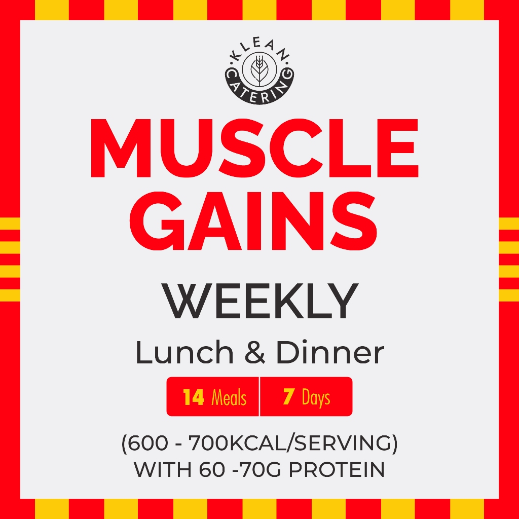 

Klean Gains Diet Catering - Weekly (14 Meals/7 Days)