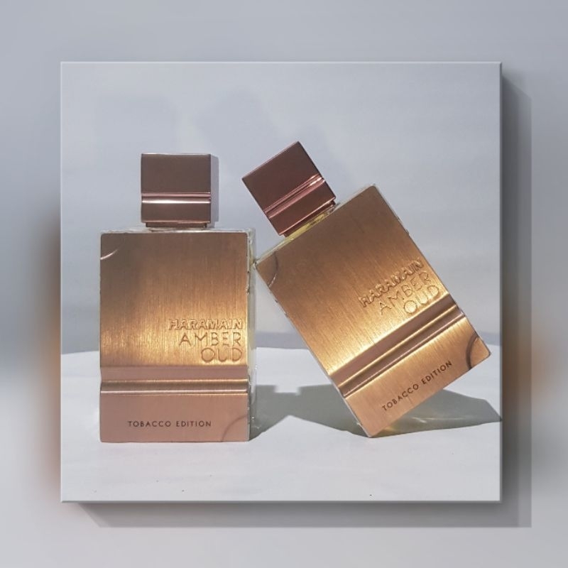 0,5ml Decant Parfum Ori | Haramain Amber Oud Tobaxxx Edition | 0,5ml botol oles | 1ml botol spray