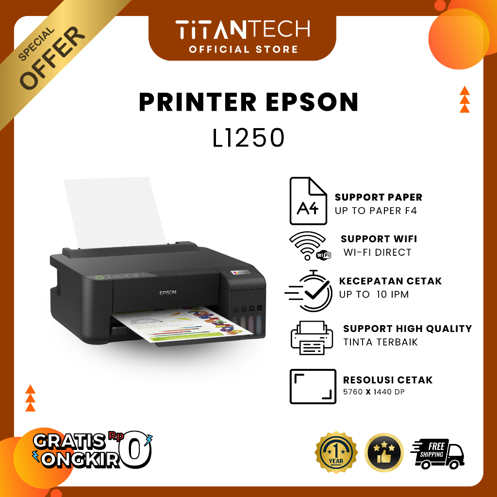 TITANTECH PRINTER EPSON L1250